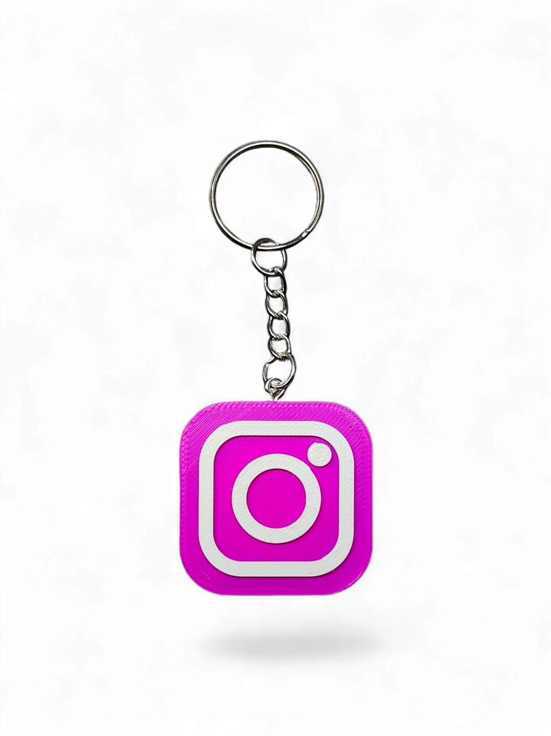 Instagram NFC Keychain